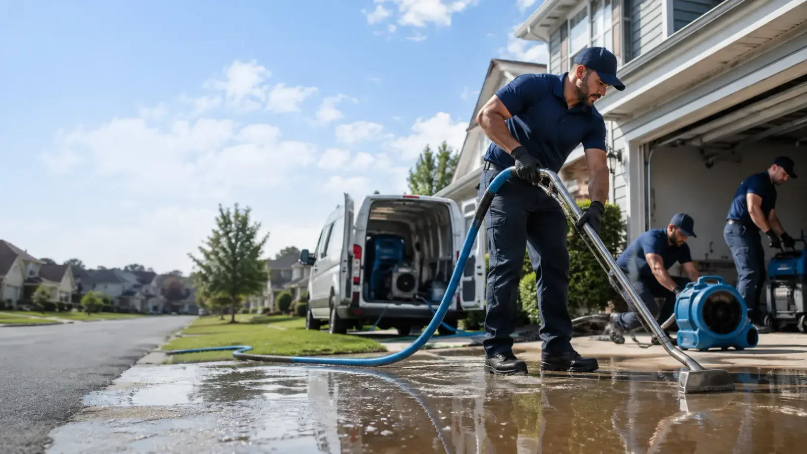 Flood Damage Restoration in Rawlings, MD
